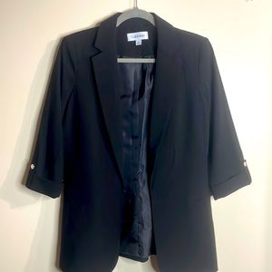 Calvin Klein black jacket.